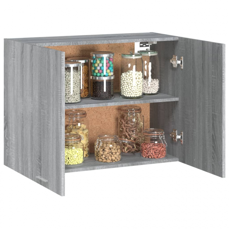 Hängeschrank Lyon Grau Sonoma 80x31x60 cm Holzwerkstoff