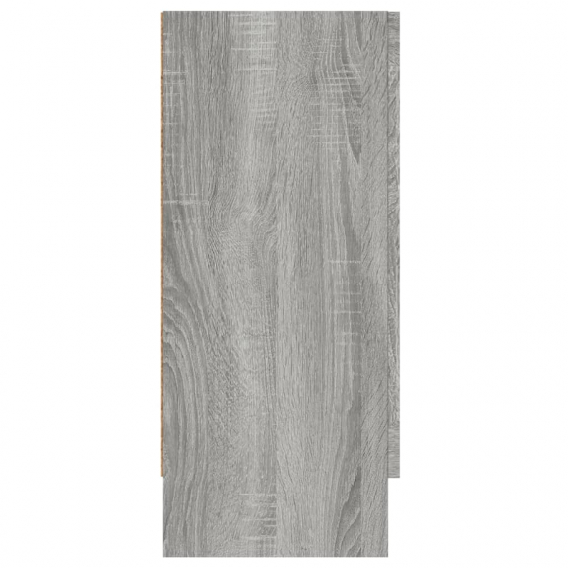 Sideboard Grau Sonoma 120x30,5x70 cm Holzwerkstoff