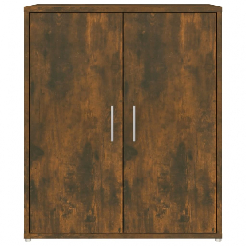 Schuhschrank Räuchereiche 60x35x70 cm Holzwerkstoff