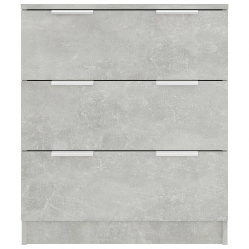 Sideboard Betongrau 60x30x70 cm Holzwerkstoff