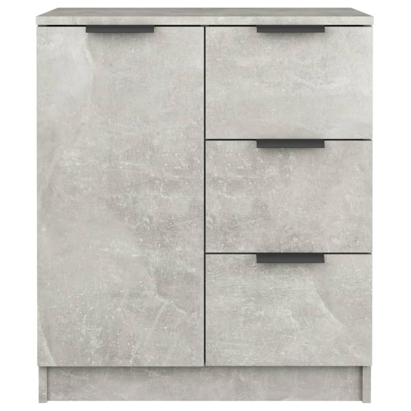 Sideboard Betongrau 60x30x70 cm Holzwerkstoff
