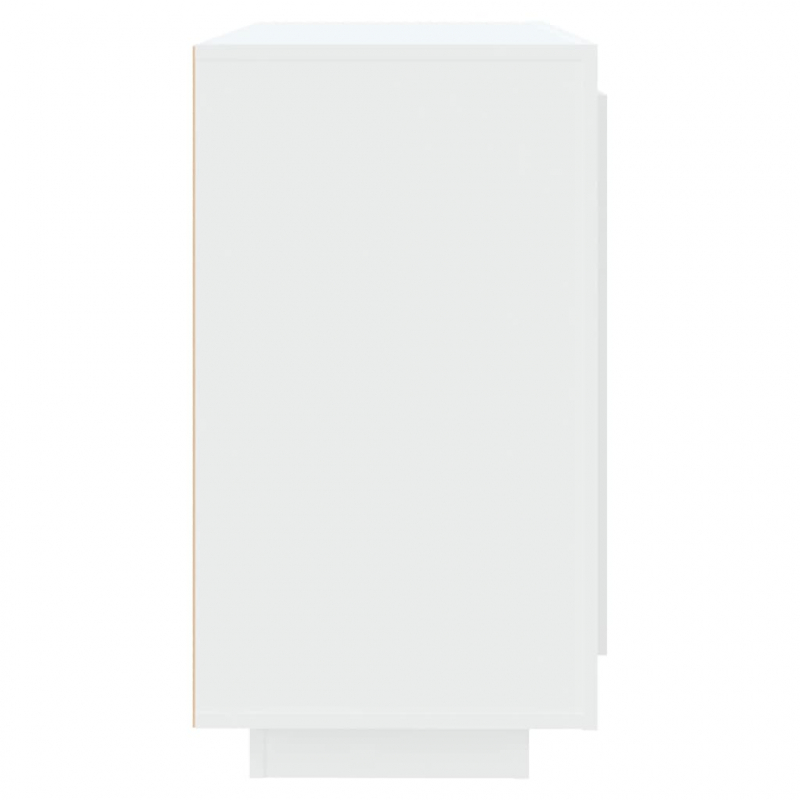 Sideboard Weiß 80x40x75 cm Holzwerkstoff