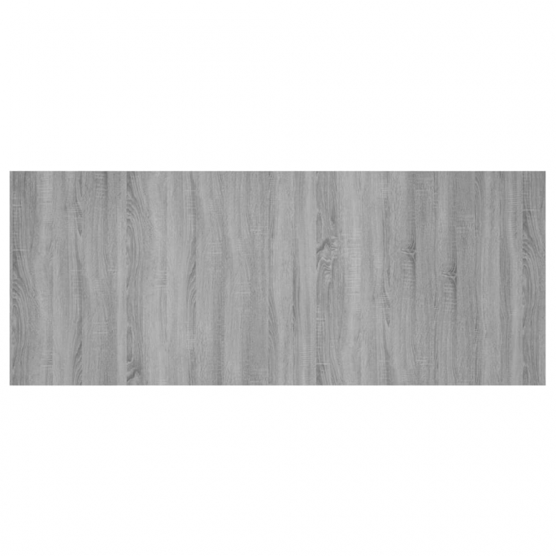 Kopfteil Grau Sonoma 200x1,5x80 cm Holzwerkstoff