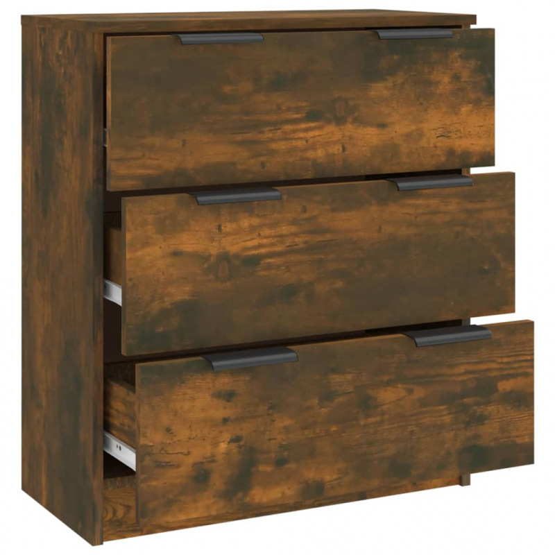 Sideboard Räuchereiche 60x30x70 cm Holzwerkstoff