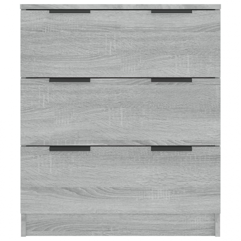 Sideboard Grau Sonoma 60x30x70 cm Holzwerkstoff