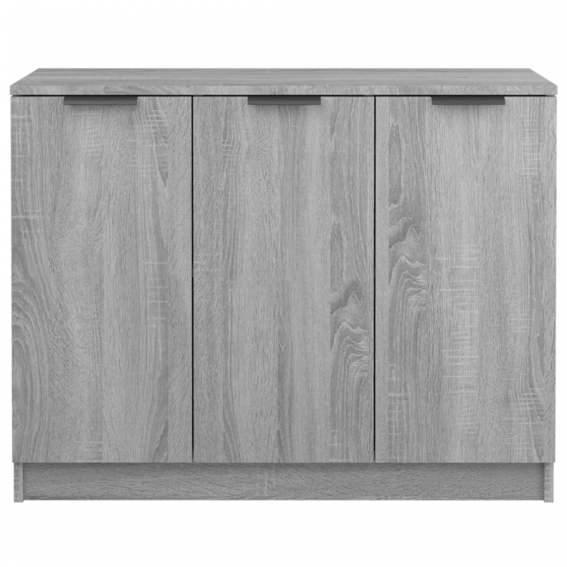 Sideboard Grau Sonoma 90,5x30x70 cm Holzwerkstoff