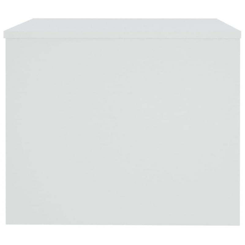 Couchtisch Weiß 80x50x40 cm Holzwerkstoff