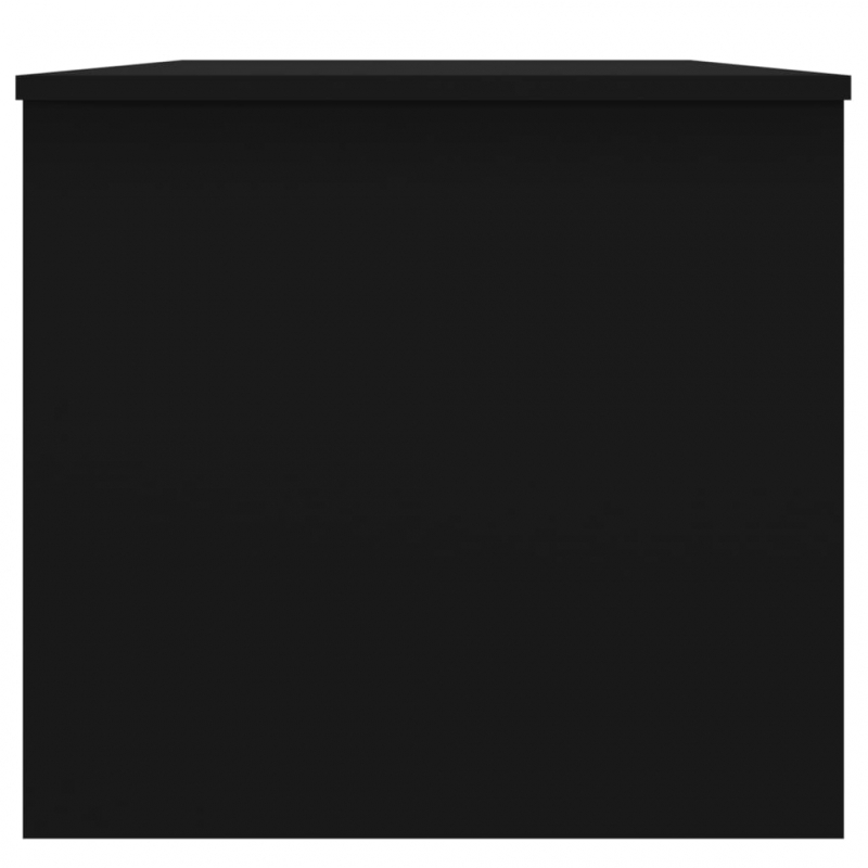 Couchtisch Schwarz 102x50,5x46,5 cm Holzwerkstoff