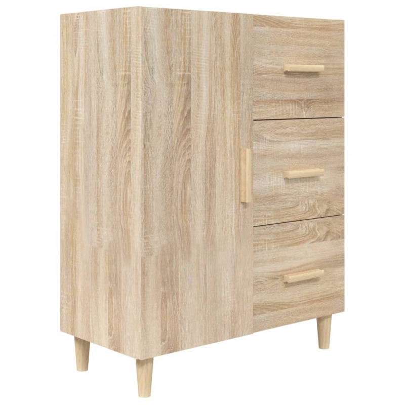 Sideboard Sonoma-Eiche 69,5x34x90 cm Holzwerkstoff