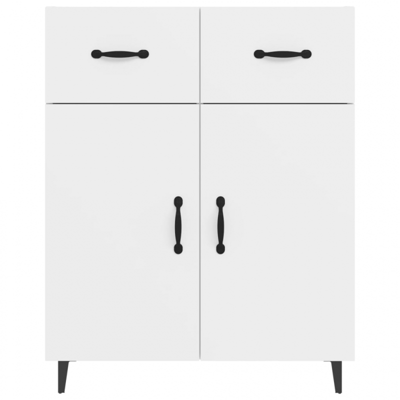 Sideboard Weiß 69,5x34x90 cm Holzwerkstoff