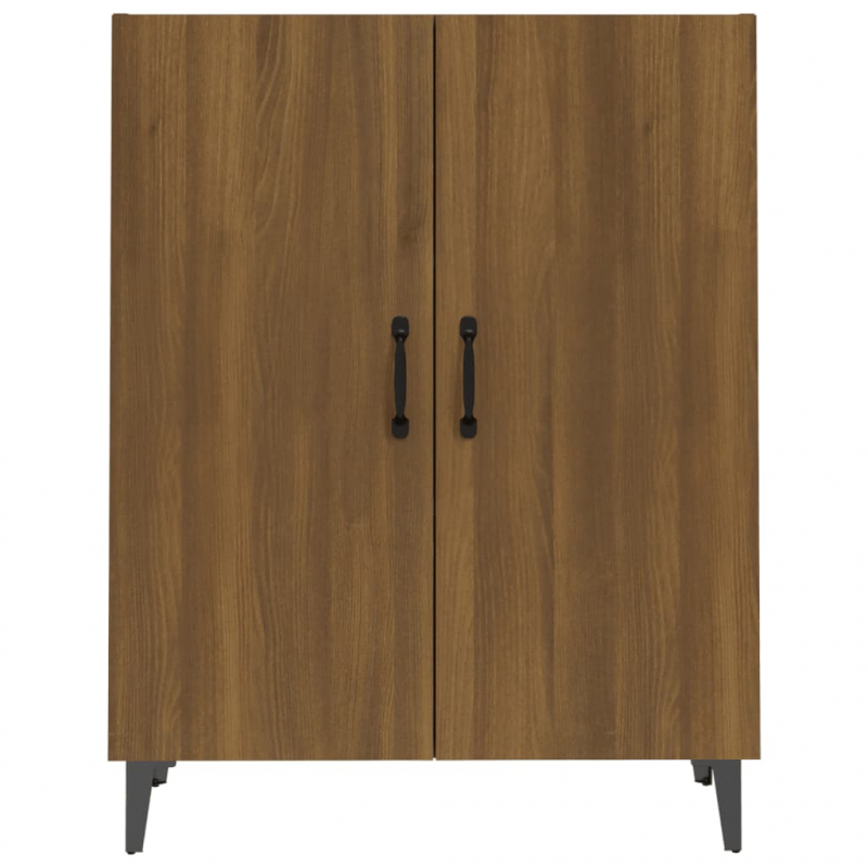 Sideboard Braun Eichen-Optik 70x34x90 cm Holzwerkstoff