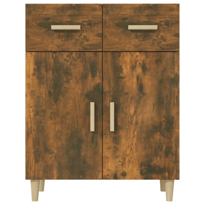 Sideboard Räuchereiche 69,5x34x89 cm Holzwerkstoff