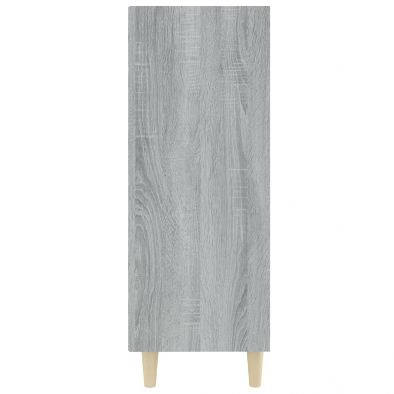 Sideboard Grau Sonoma 69,5x32,5x90 cm Holzwerkstoff