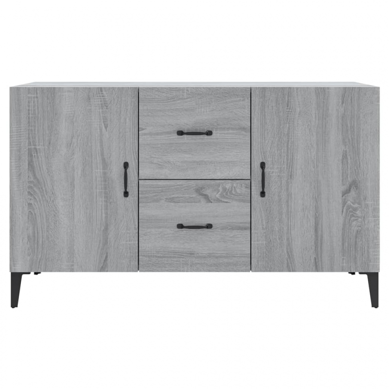 Sideboard Grau Sonoma 100x36x60 cm Holzwerkstoff
