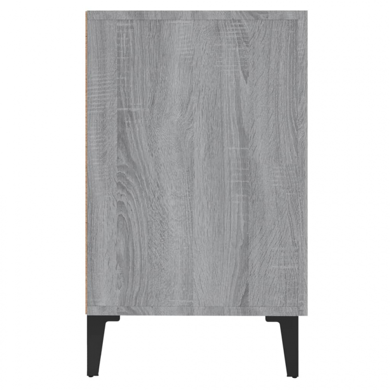 Sideboard Grau Sonoma 100x36x60 cm Holzwerkstoff