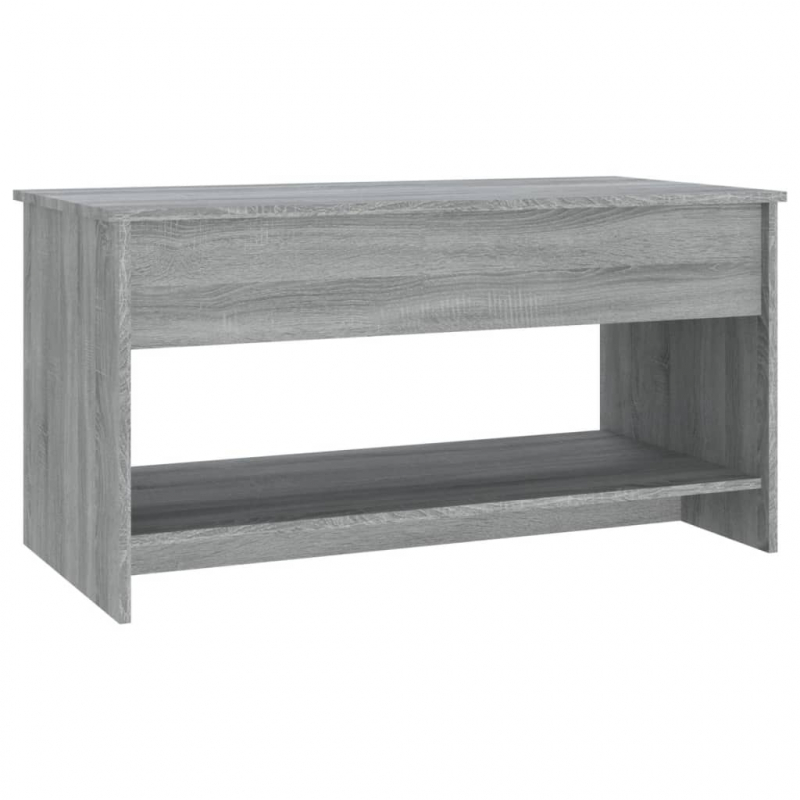 Couchtisch Grau Sonoma 102x50x52,5 cm Holzwerkstoff