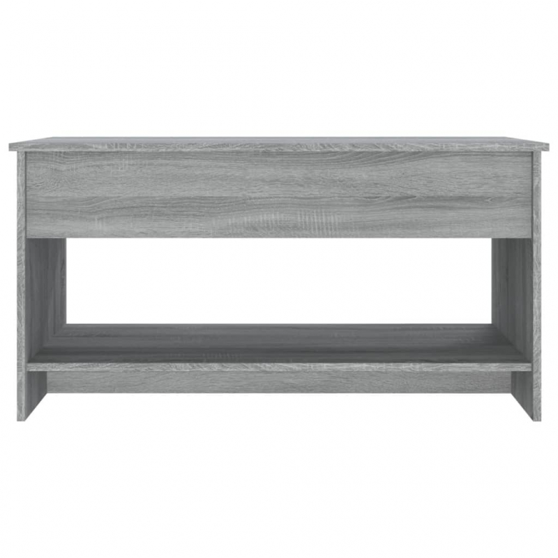 Couchtisch Grau Sonoma 102x50x52,5 cm Holzwerkstoff