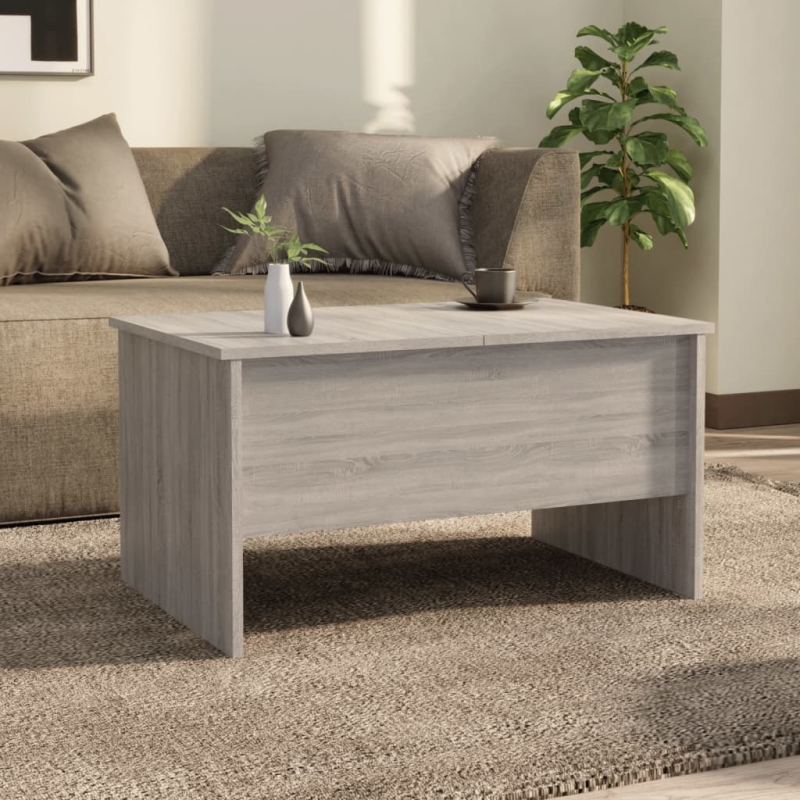 Couchtisch Grau Sonoma 80x50x42,5 cm Holzwerkstoff