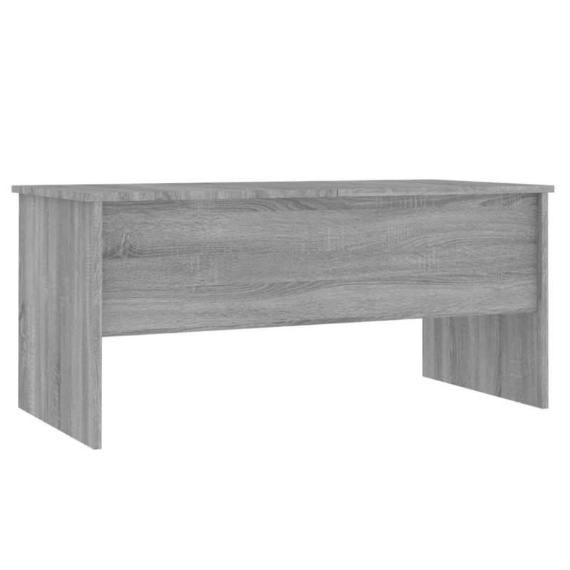 Couchtisch Grau Sonoma 102x50,5x46,5 cm Holzwerkstoff