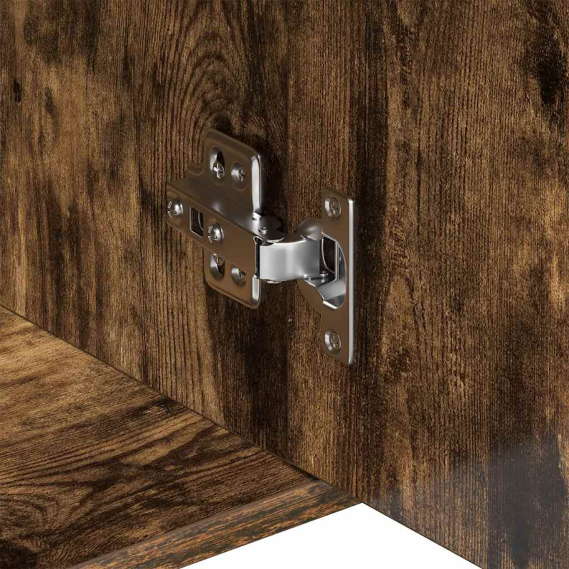 Sideboard Räuchereiche 88x30x70 cm Holzwerkstoff