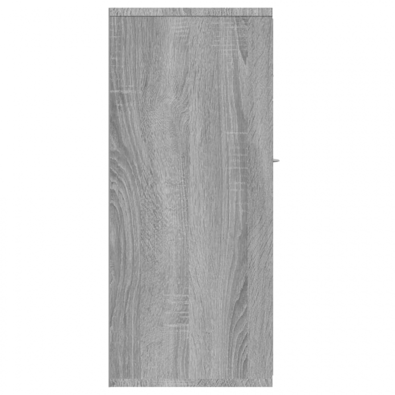 Sideboard Grau Sonoma 88x30x70 cm Holzwerkstoff