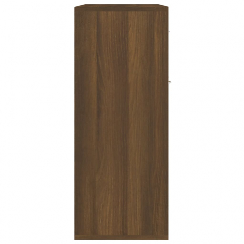 Sideboard Braun Eichen-Optik 60x30x75 cm Holzwerkstoff