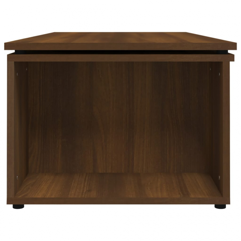 Couchtisch Braun Eichen-Optik 150x50x35 cm Holzwerkstoff