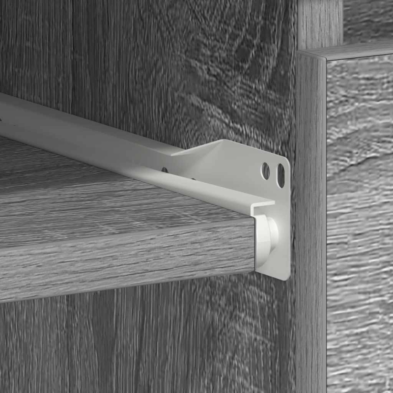 Schreibtisch Grau Sonoma 90x45x76 cm Holzwerkstoff