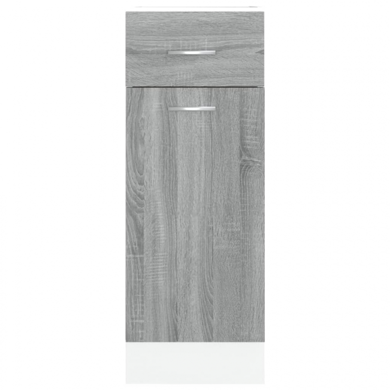 Unterschrank mit Schublade Lyon Grau Sonoma 30x46x81,5 cm
