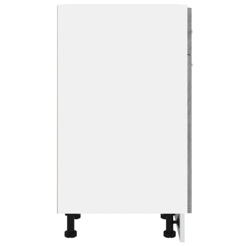 Unterschrank mit Schublade Lyon Grau Sonoma 30x46x81,5 cm