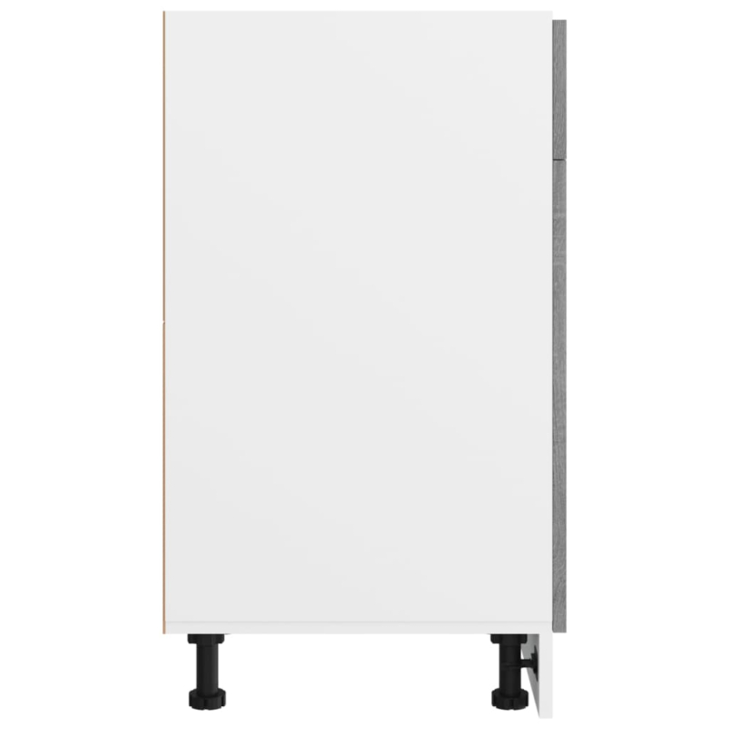 Unterschrank mit Schublade Lyon Grau Sonoma 40x46x81,5 cm