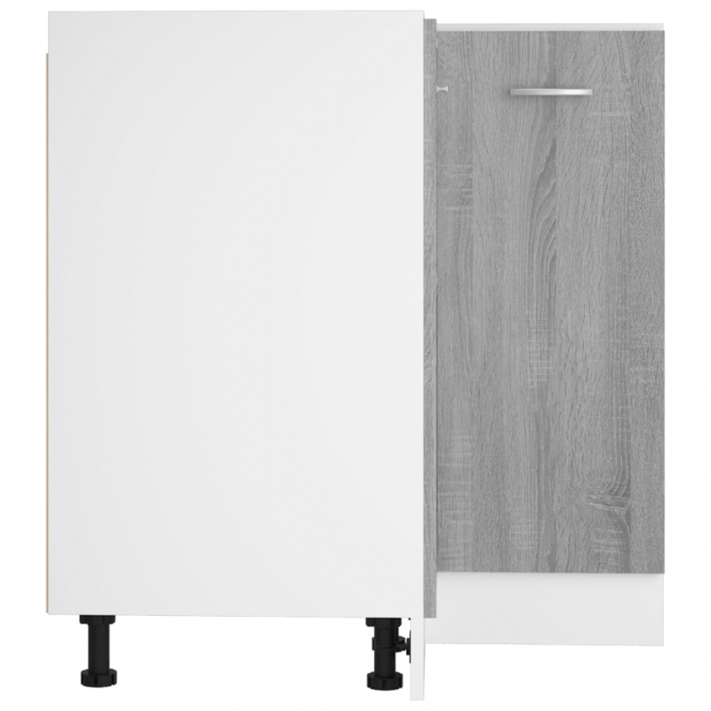 Küchenschrank Lyon Grau Sonoma 75,5x75,5x81,5 cm Holzwerkstoff