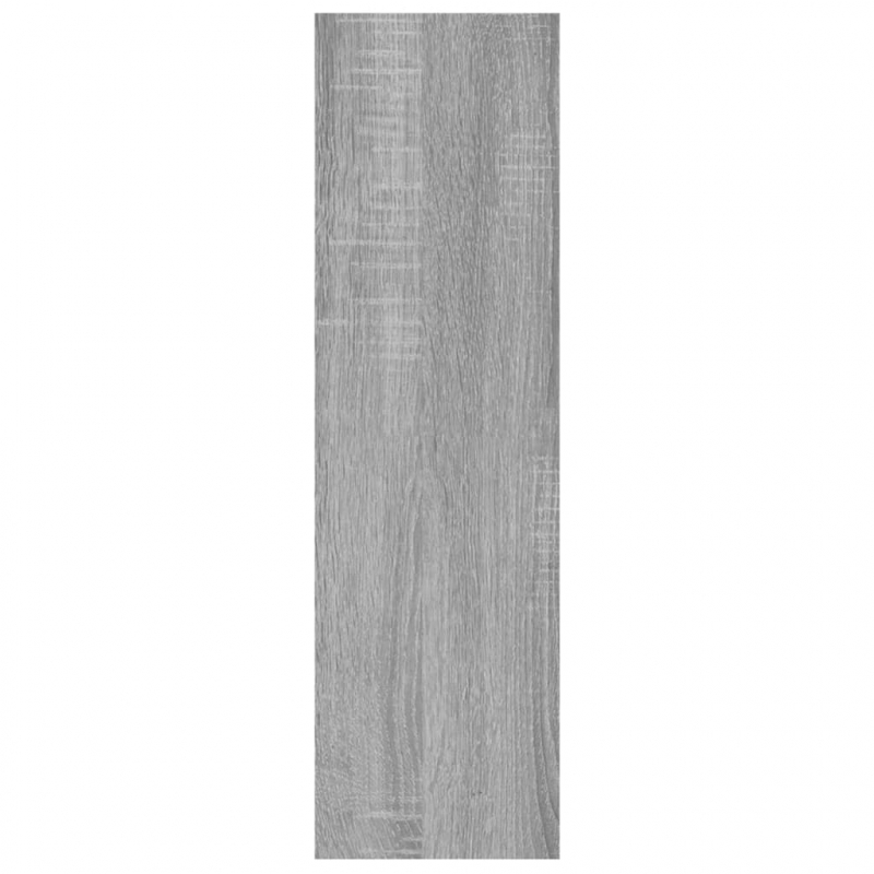 Wandregal Grau Sonoma 75x16x55 cm Holzwerkstoff