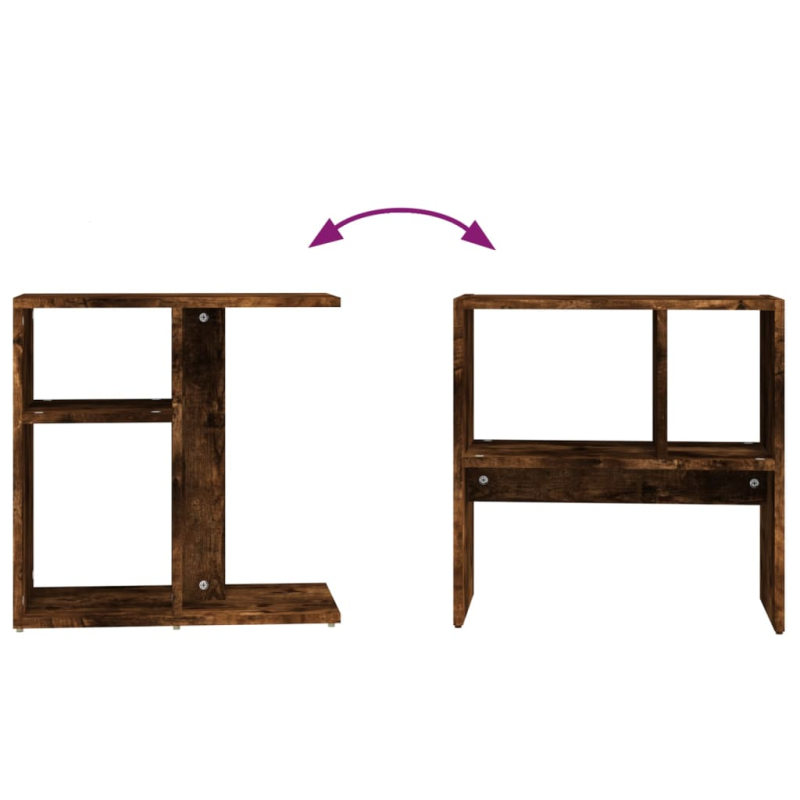 Beistelltisch Räuchereiche 50x30x50 cm Holzwerkstoff