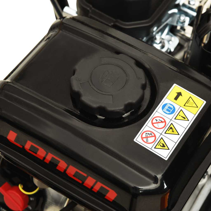 2-in-1 Schneefräse und Kehrmaschine Benzinbetrieben 6,5PS