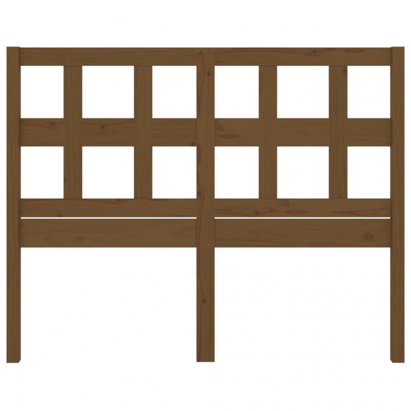 Kopfteil Honigbraun 185,5x4x100 cm Massivholz Kiefer