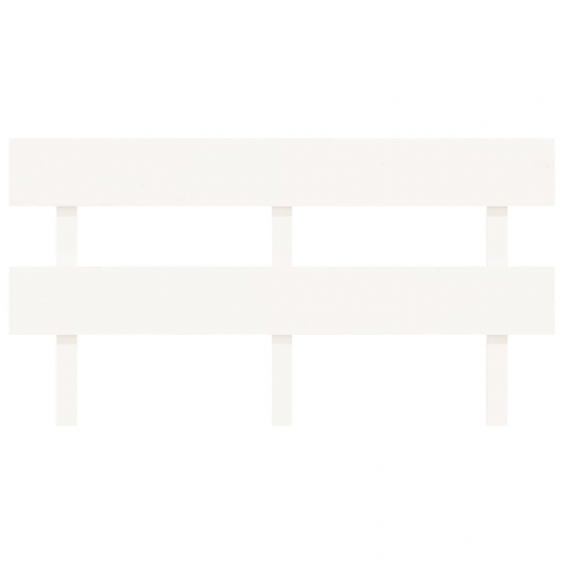 Kopfteil Weiß 164x3x81 cm Massivholz Kiefer