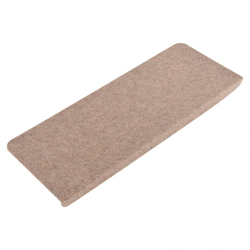 Stufenmatten Selbstklebend 15 Stk. 65x24,5x3,5 cm Beige