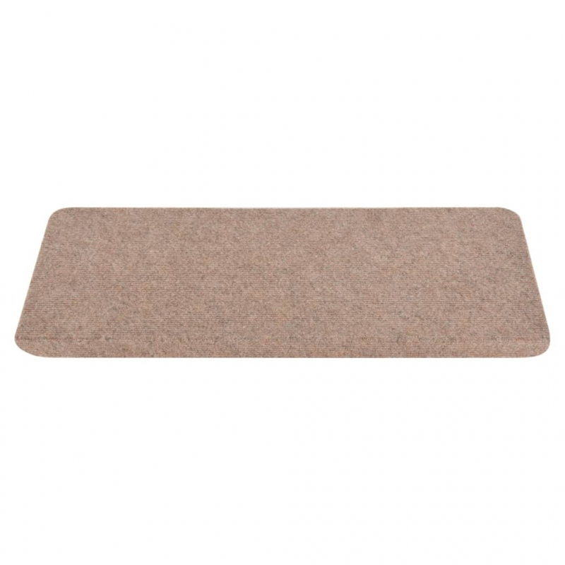 Stufenmatten Selbstklebend 15 Stk. 65x24,5x3,5 cm Beige