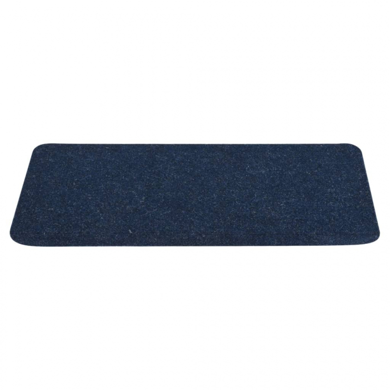 Stufenmatten Selbstklebend 15 Stk. 65x24,5x3,5 cm Blau