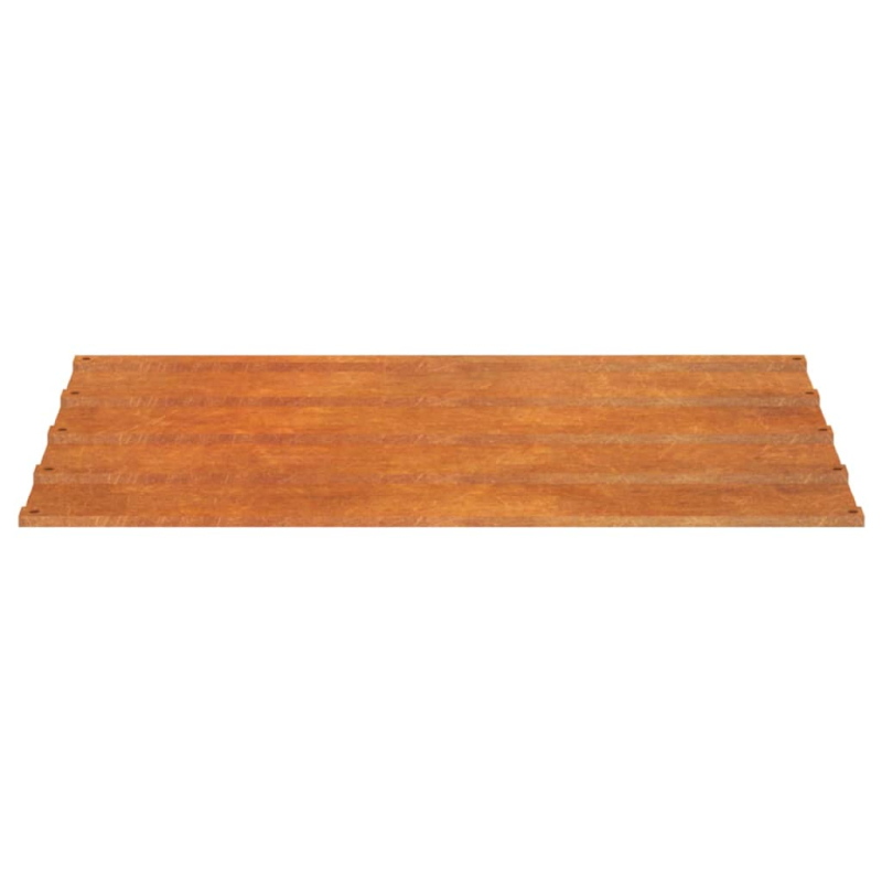 Dachplatten 36 Stk. Rostig 60x44 cm Cortenstahl