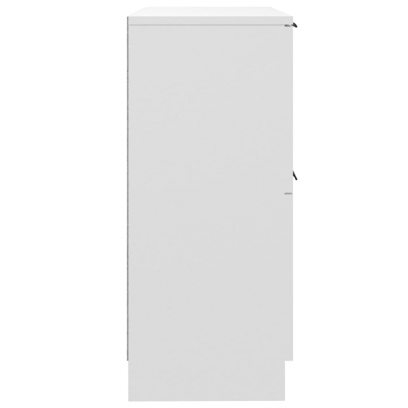 Sideboards 2 Stk. Weiß 30x30x70 cm Holzwerkstoff