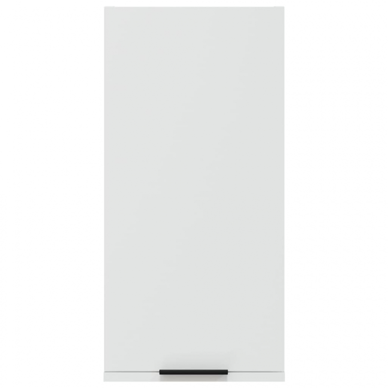 Wand-Badschrank Weiß 32x20x67 cm