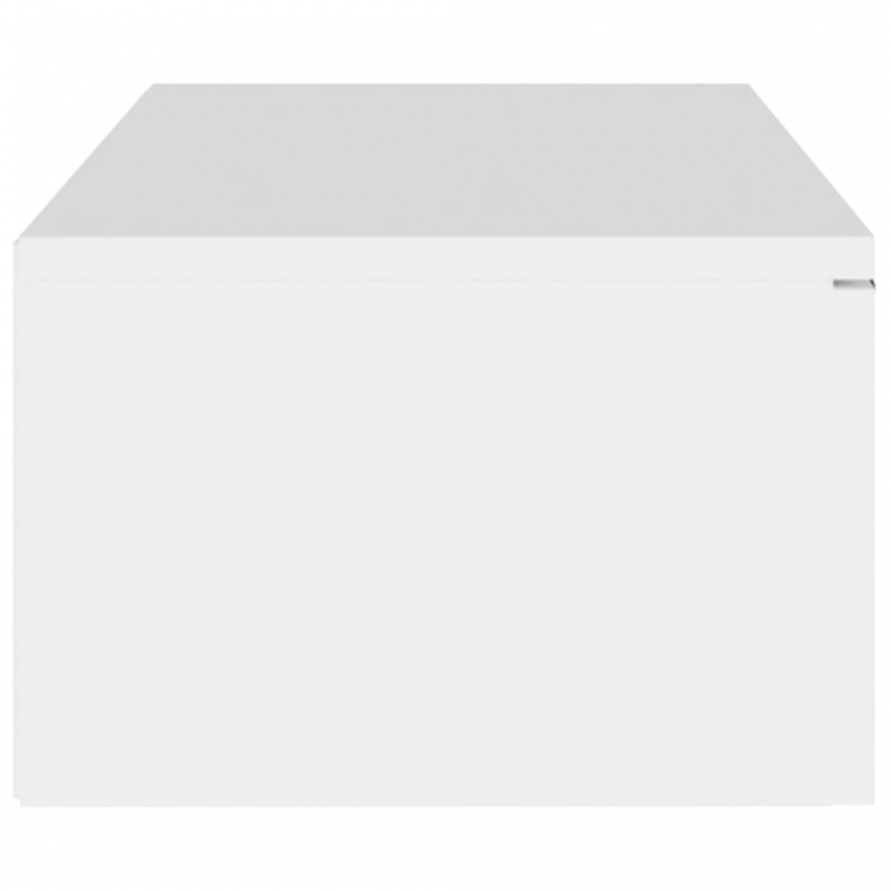 Wandschrank Weiß 102x30x20 cm Holzwerkstoff