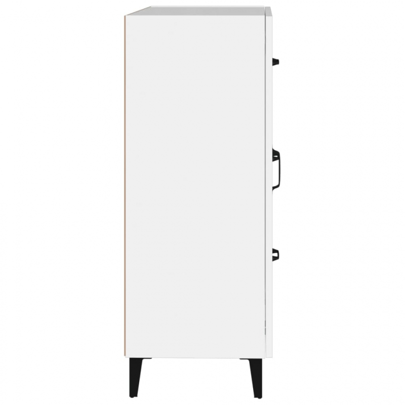 Sideboard Weiß 69,5x34x90 cm Holzwerkstoff