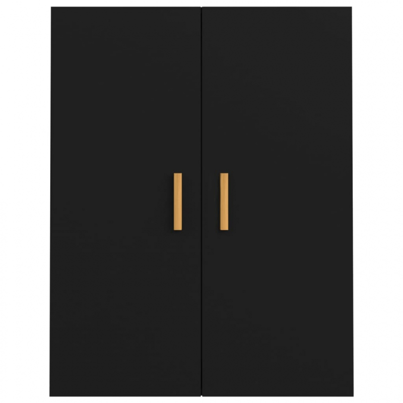 Hängeschrank Schwarz 69,5x34x90 cm