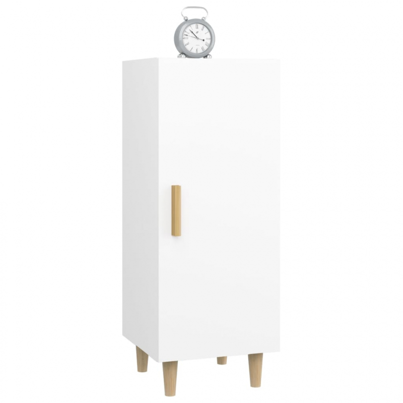 Sideboard Weiß 34,5x34x90 cm Holzwerkstoff