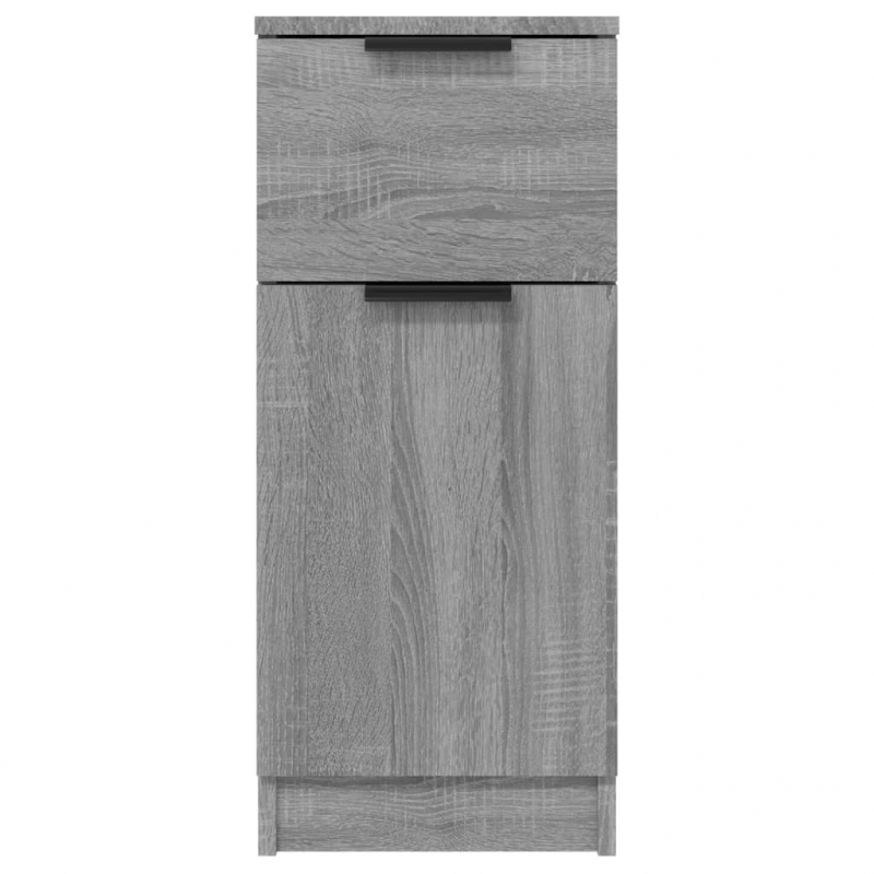Sideboard Grau Sonoma 30x30x70 cm Holzwerkstoff