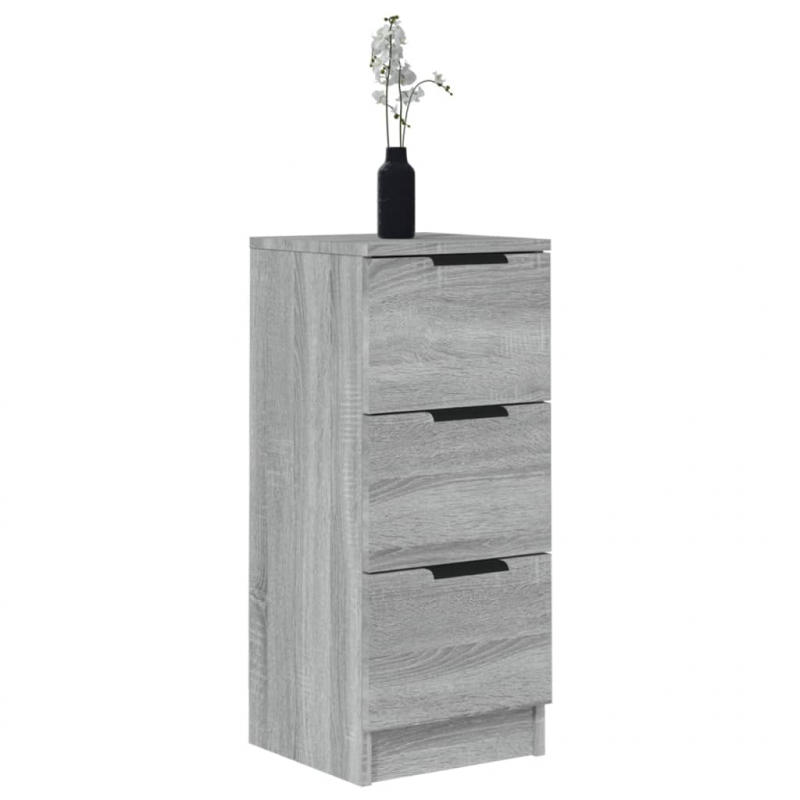 Sideboard Grau Sonoma 30x30x70 cm Holzwerkstoff