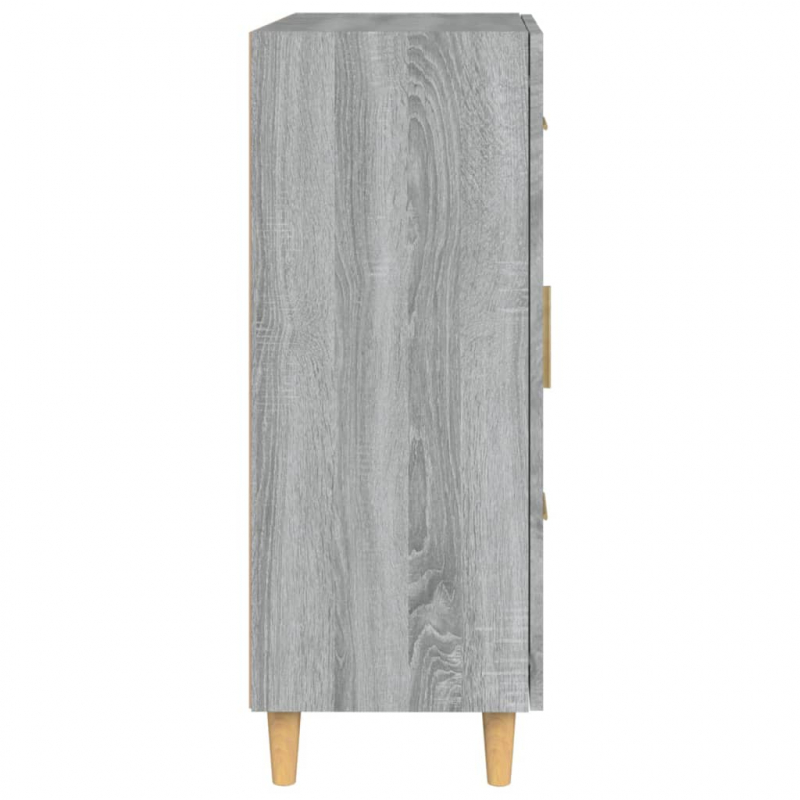 Sideboard Grau Sonoma 69,5x34x90 cm Holzwerkstoff
